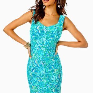 Lilly Pulitzer Del Ray Shift Stretch Dress NWOT Size XL